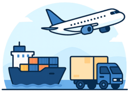 Logistics Services - Air, Sea, and Ground Transportation