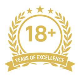 18+ Years of Excellence